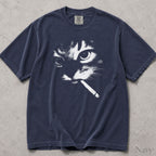 Smoking Cat Comfort Colors T-Shirt