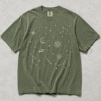 Celestial Astrology Comfort Colors T Shirt - Moss / S - T-Shirt
