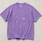 Celestial Astrology Comfort Colors T Shirt - Violet / S - T-Shirt
