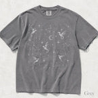 Celestial Dragon Comfort Colors T-Shirt - Grey / S - T-Shirt