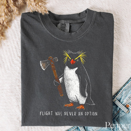 Axe Penguin Comfort Colors T-Shirt