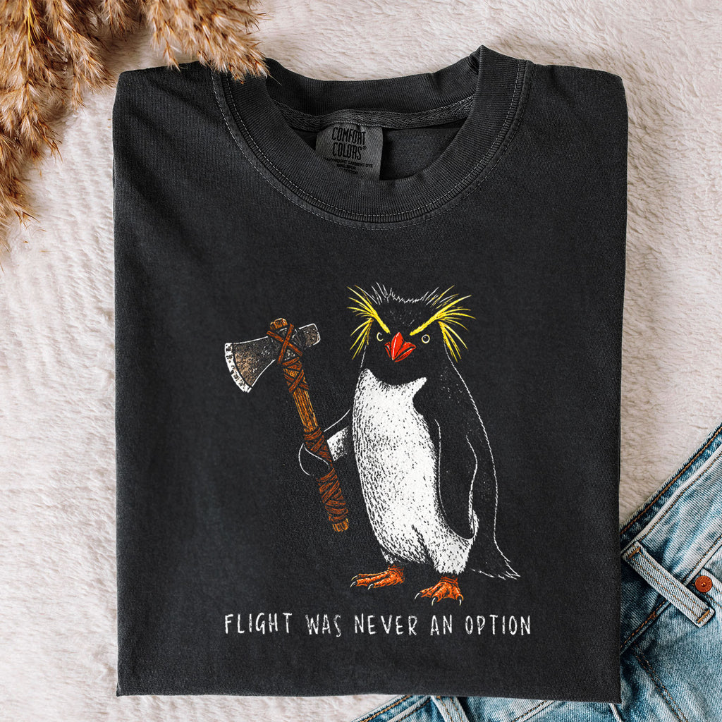 Axe Penguin Comfort Colors T-Shirt