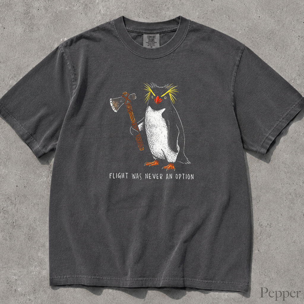 Axe Penguin Comfort Colors T-Shirt