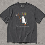 Axe Penguin Comfort Colors T-Shirt