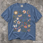 Comfort Colors Bohemian Preppy Shirt - Blue Jean / S - T-Shirt