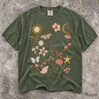 Comfort Colors Bohemian Preppy Shirt - Moss / S - T-Shirt
