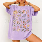 Comfort Colors Bohemian Preppy Shirt - Orchid / S - T-Shirt
