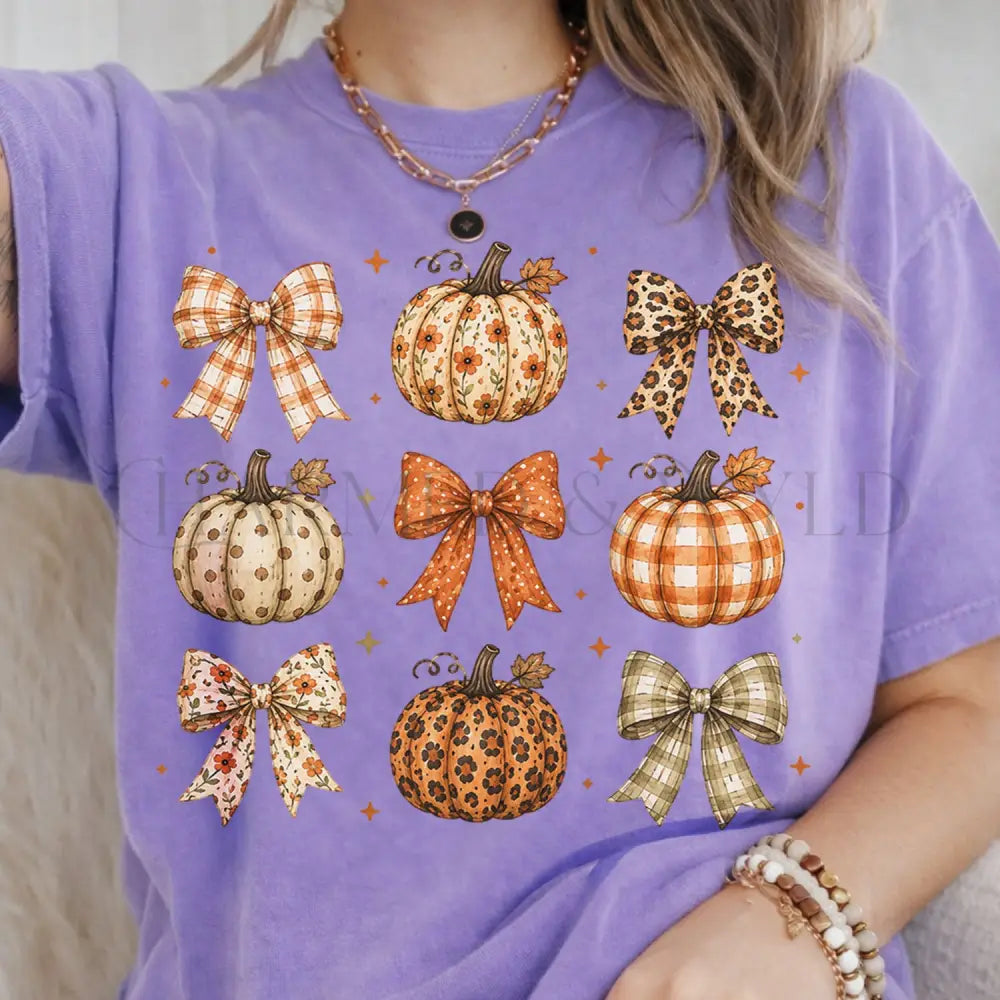 Coquette Pumpkin Harvest T-Shirt - T-Shirt