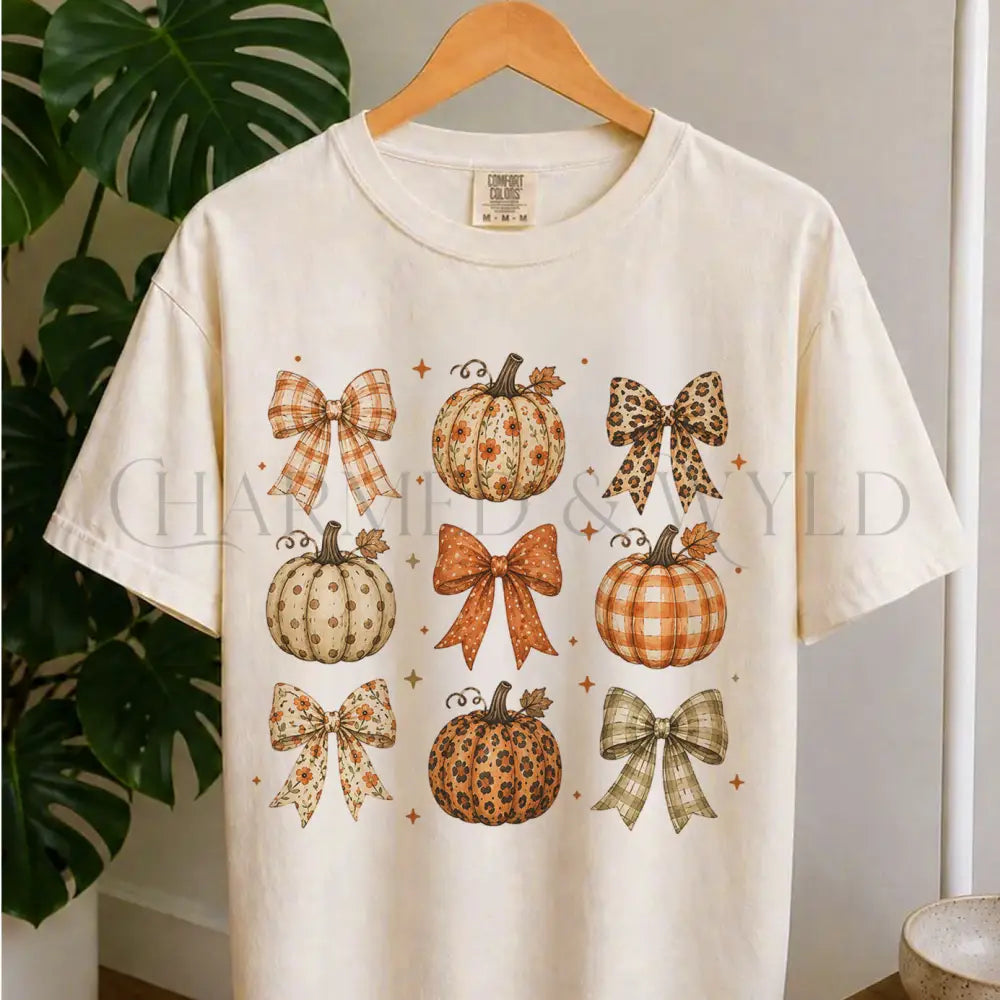Coquette Pumpkin Harvest T-Shirt - T-Shirt