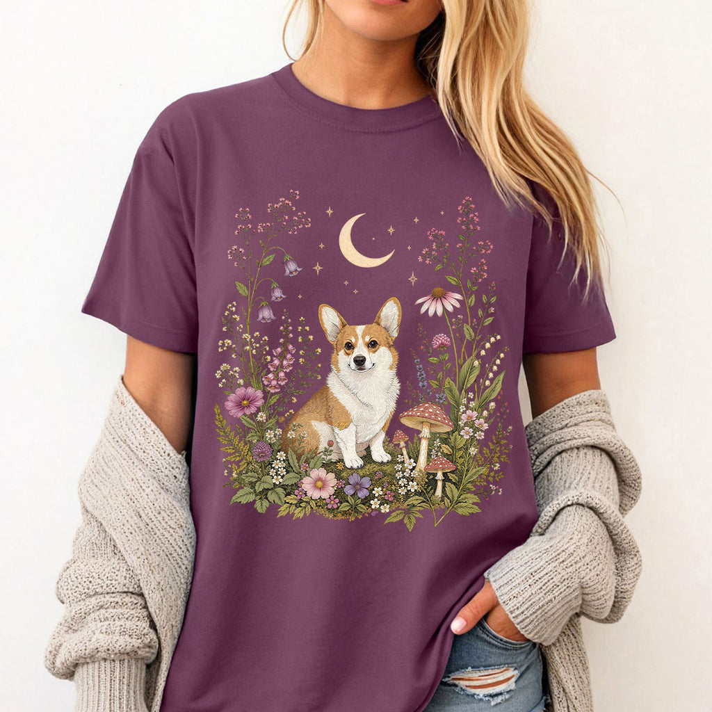 Corgi’s Secret Garden T-Shirt