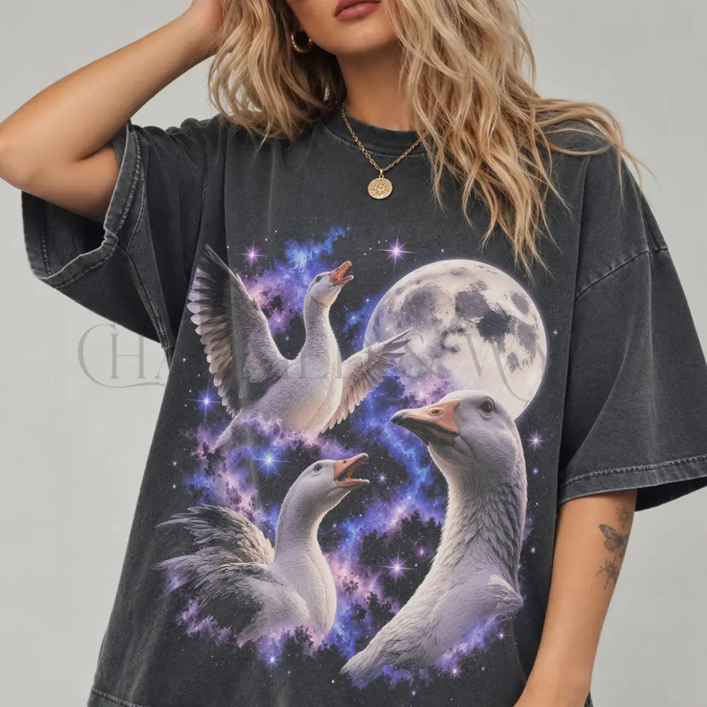 Cosmic Goose Comfort Colors Shirt - T-Shirt