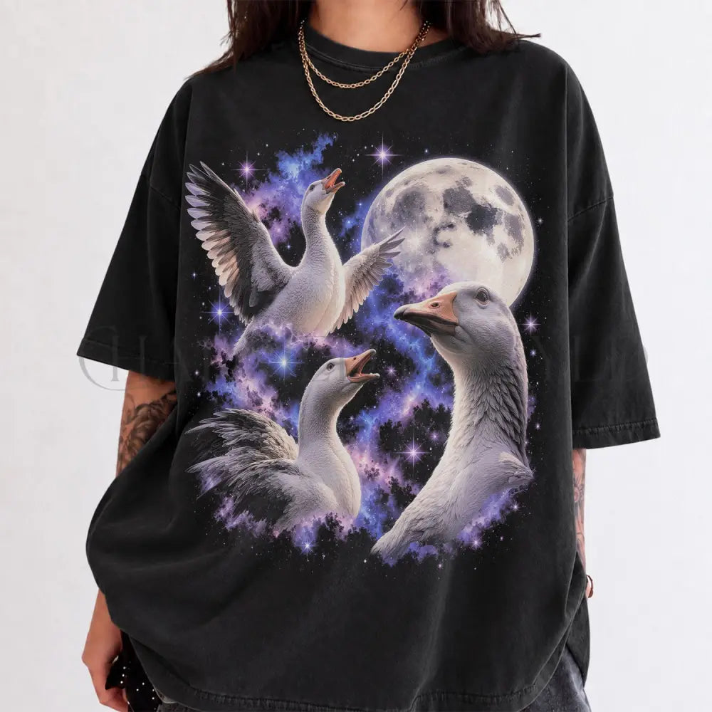 Cosmic Goose Comfort Colors Shirt - T-Shirt