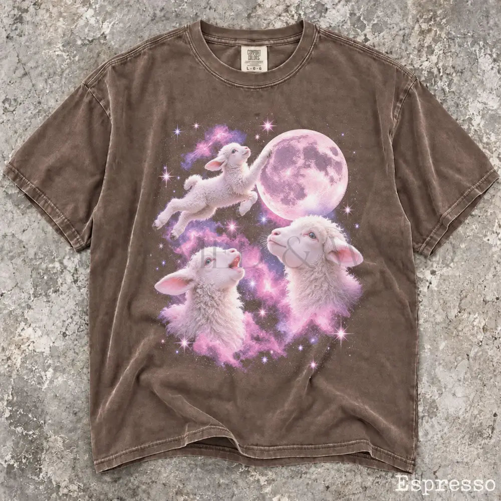Cosmic Lamb Comfort Colors Shirt - Espresso / S - T-Shirt