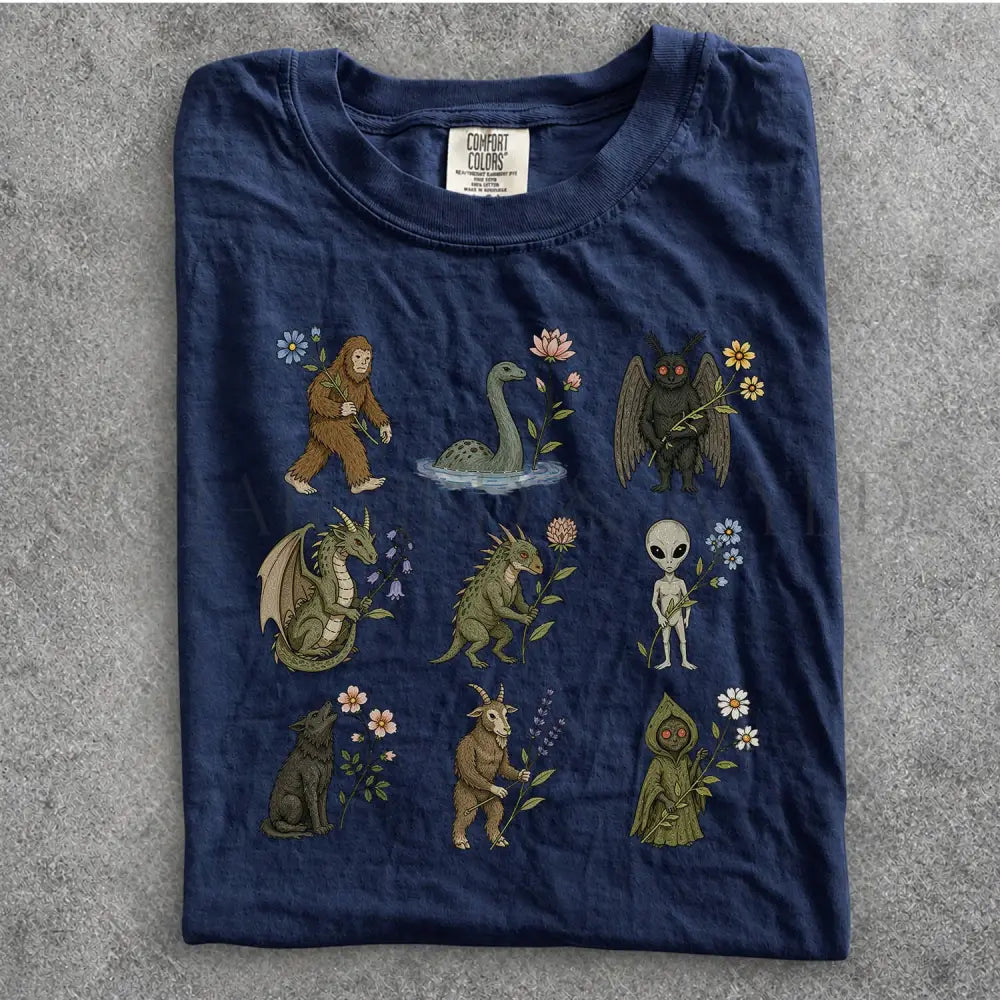 Cryptid Garden Comfort Colors T-Shirt - T-Shirt