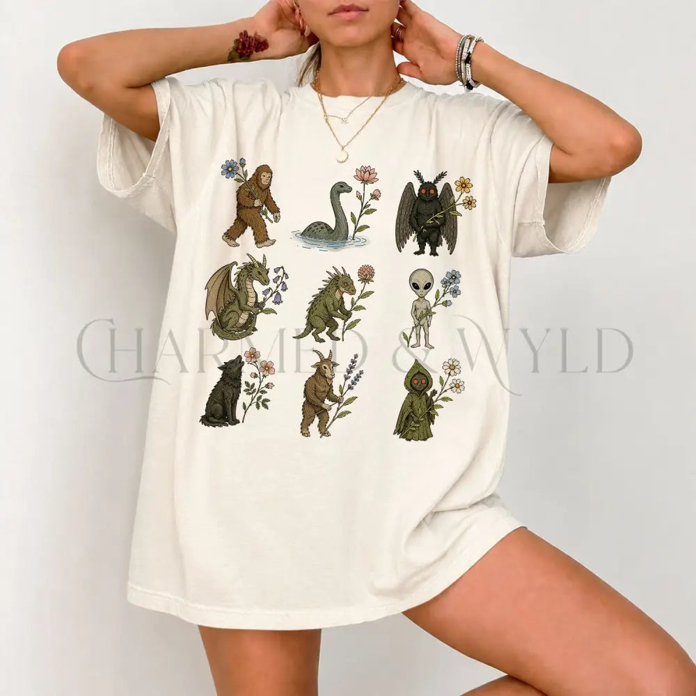 Cryptid Garden Comfort Colors T-Shirt - T-Shirt