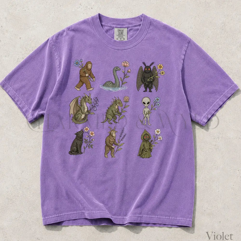 Cryptid Garden Comfort Colors T-Shirt - T-Shirt