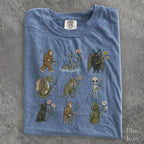 Cryptid Garden Comfort Colors T-Shirt - Blue Jean / S - T-Shirt