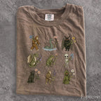 Cryptid Garden Comfort Colors T-Shirt - Espresso / S - T-Shirt