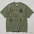Cryptid Garden Comfort Colors T-Shirt - Moss / S - T-Shirt