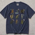 Cryptid Garden Comfort Colors T-Shirt - Navy / S - T-Shirt