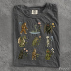 Cryptid Garden Comfort Colors T-Shirt - Pepper / S - T-Shirt
