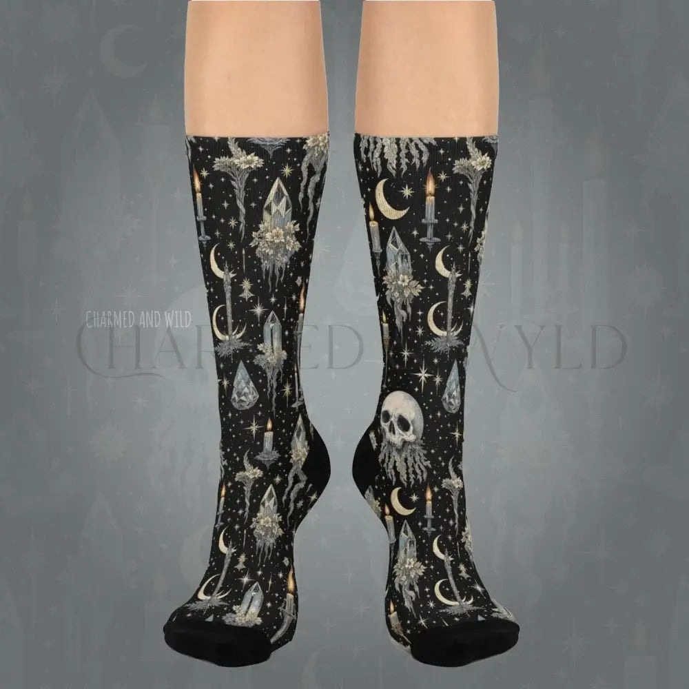 Crystal Skulls Adults Unisex Socks