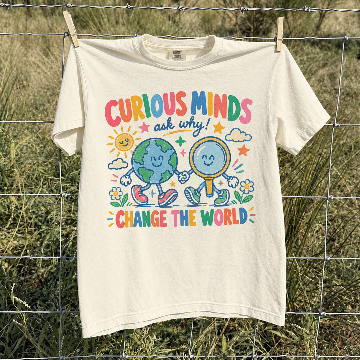 Curious Minds Comfort Colors T-Shirt