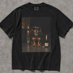 Dachshund Wine Comfort Colors T-Shirt - Black / S - T-Shirt