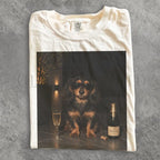Dachshund Wine Comfort Colors T-Shirt - Ivory / S - T-Shirt
