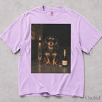 Dachshund Wine Comfort Colors T-Shirt - Orchid / S - T-Shirt