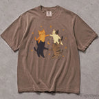 Dancing Cats Comfort Colors T-Shirt - Espresso / S - T-Shirt