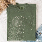 Dandelion Comfort Colors T-Shirt - Moss / S - T-Shirt