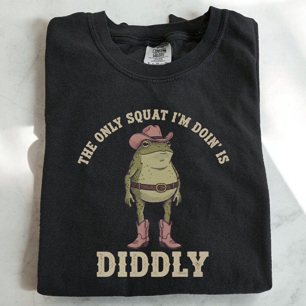 Doing Diddly Squat Frog T-Shirt