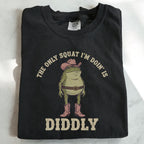 Doing Diddly Squat Frog T-Shirt