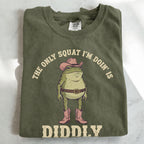 Doing Diddly Squat Frog T-Shirt