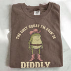 Doing Diddly Squat Frog T-Shirt
