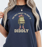 Doing Diddly Squat Frog T-Shirt