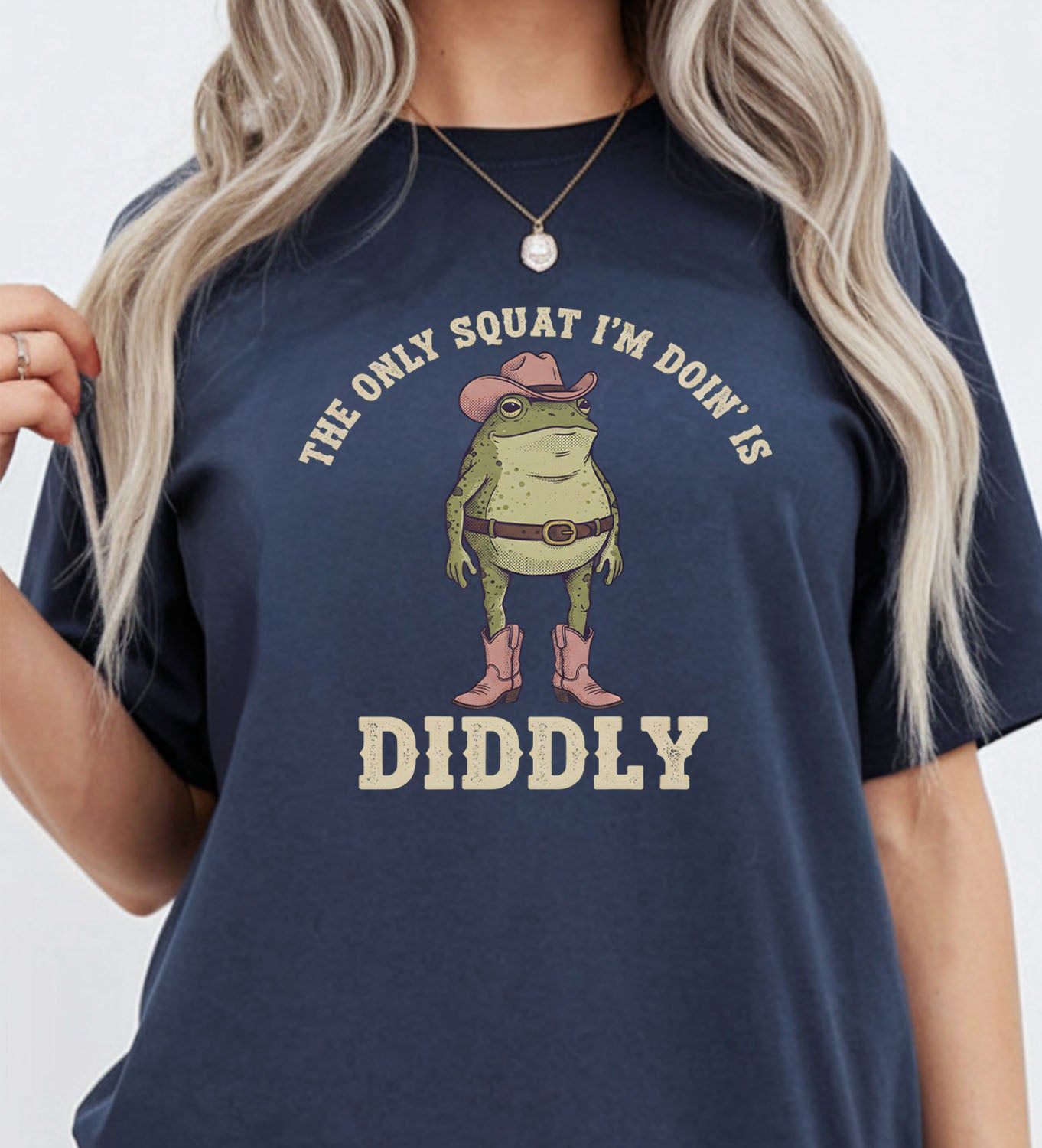 Doing Diddly Squat Frog T-Shirt
