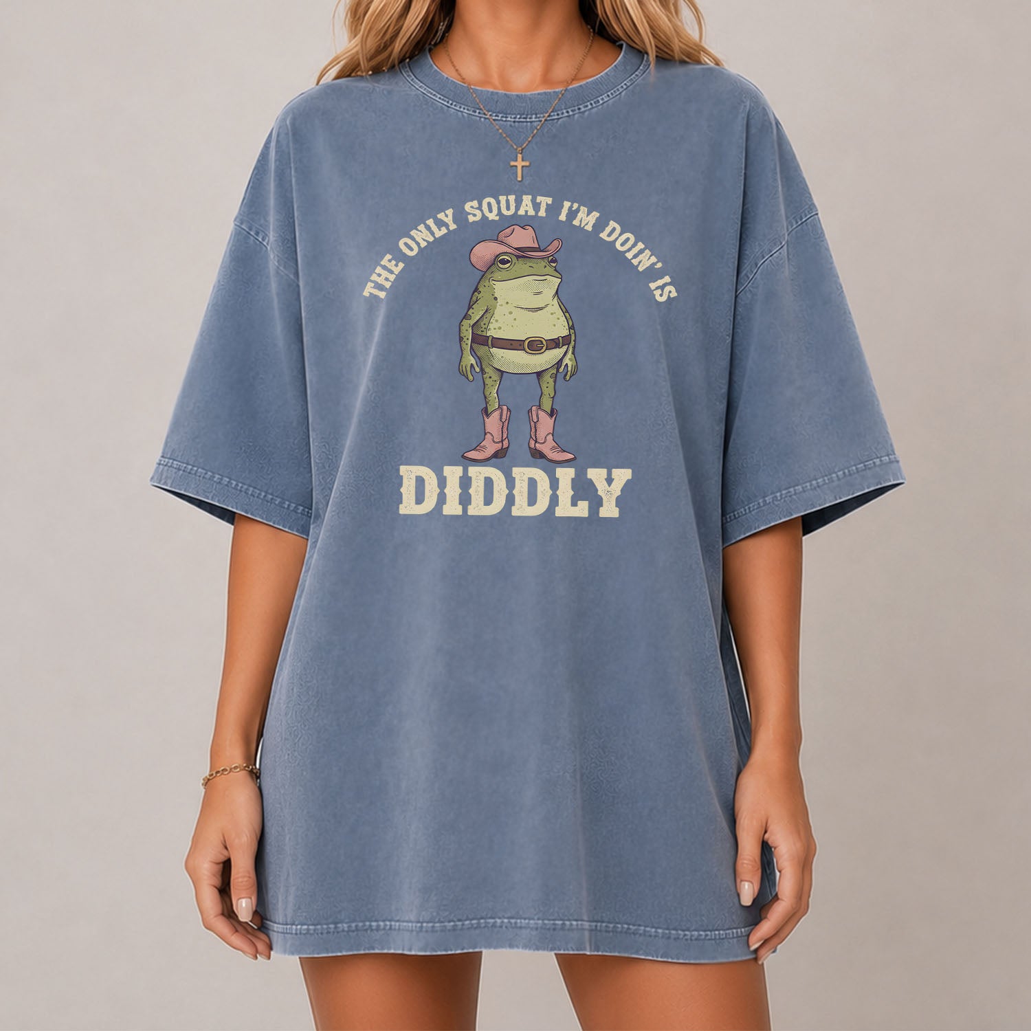Doing Diddly Squat Frog T-Shirt