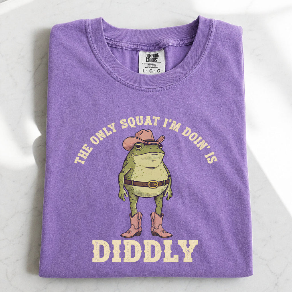 Doing Diddly Squat Frog T-Shirt