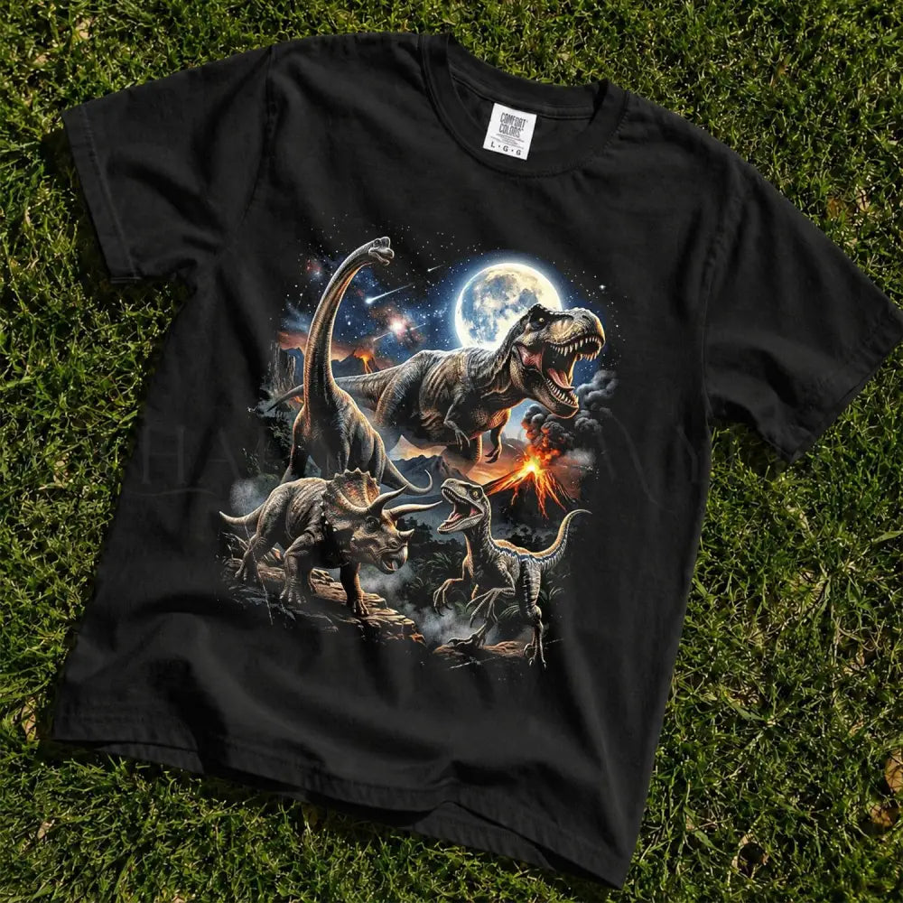 Dinosaur Graphic T-Shirt - Charmed and Wyld