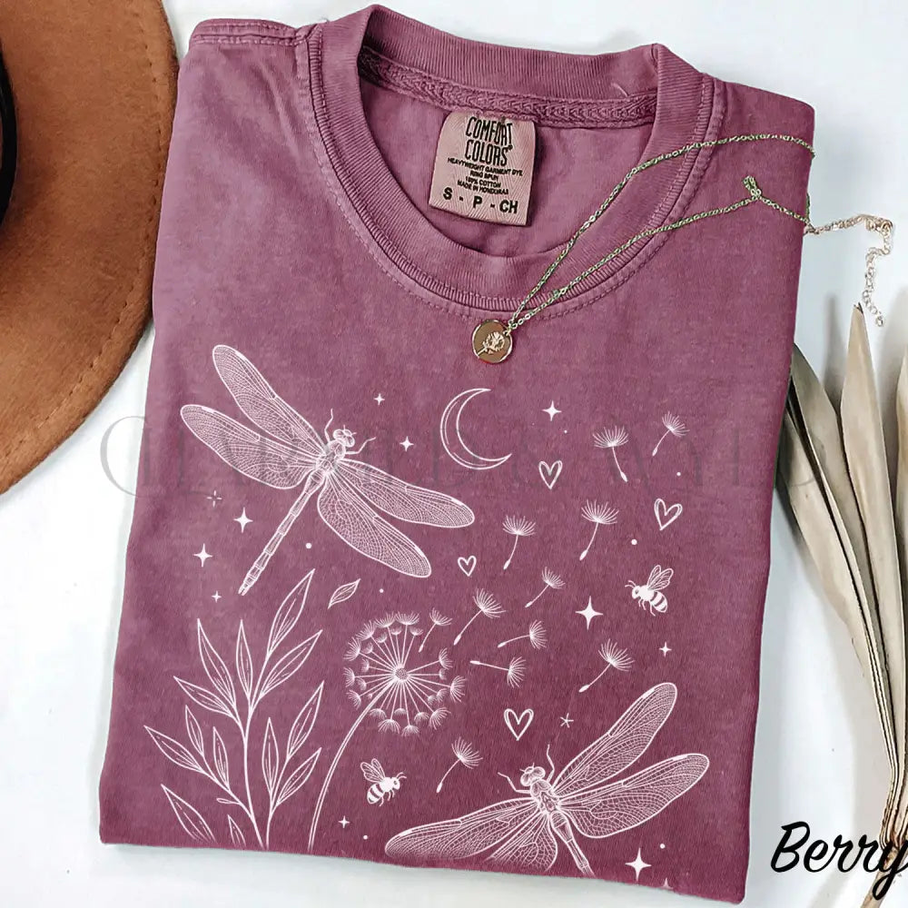 Dragonfly Comfort Colors T-Shirt - T-Shirt