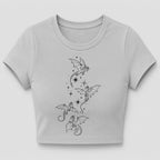 Flight of Dragons Cropped T-Shirt
