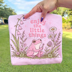 Enjoy the Little Things Pink Frog T-Shirt - Blossom / S - T-Shirt