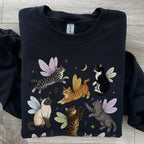 Fairy Cat Sweatshirt - Black / S - Sweatshirt