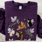 Fairy Cat Sweatshirt - Purple / S - Sweatshirt