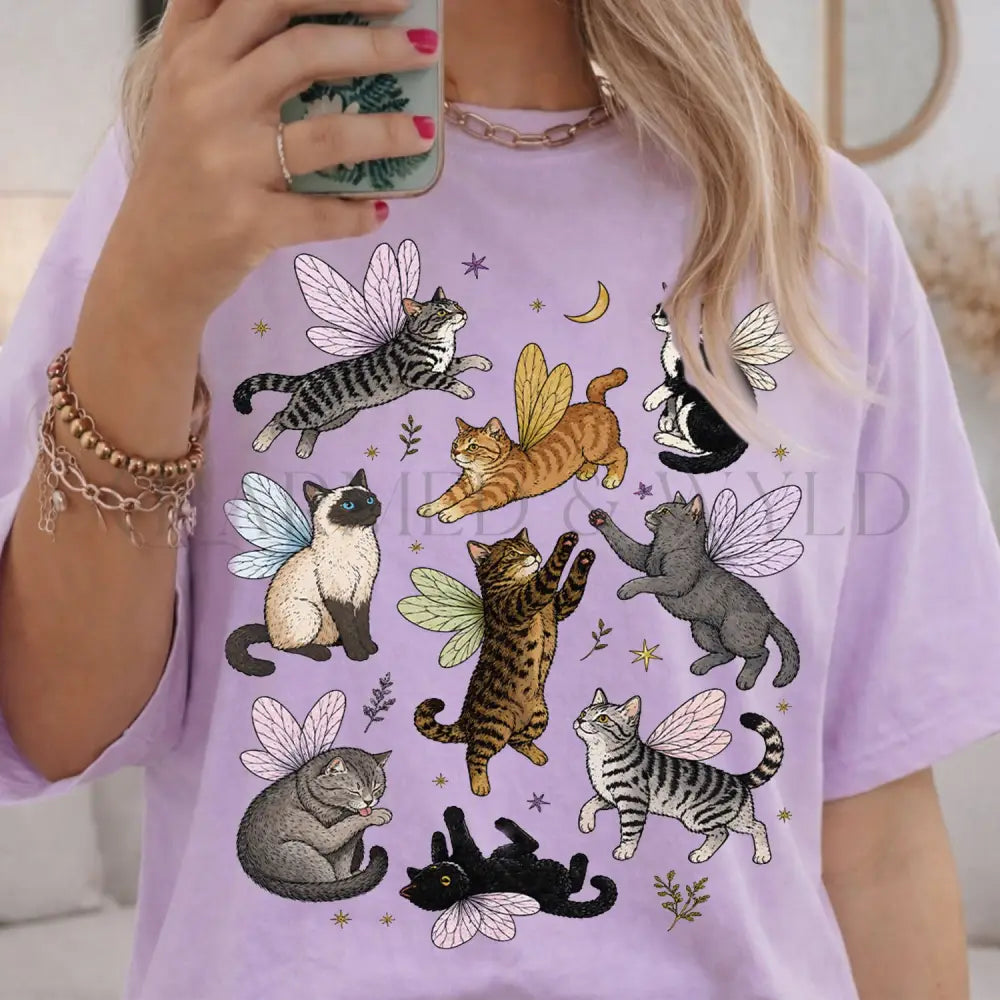 Fairy Cat T-Shirt - T-Shirt