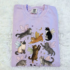 Fairy Cat T-Shirt - Orchid / S - T-Shirt