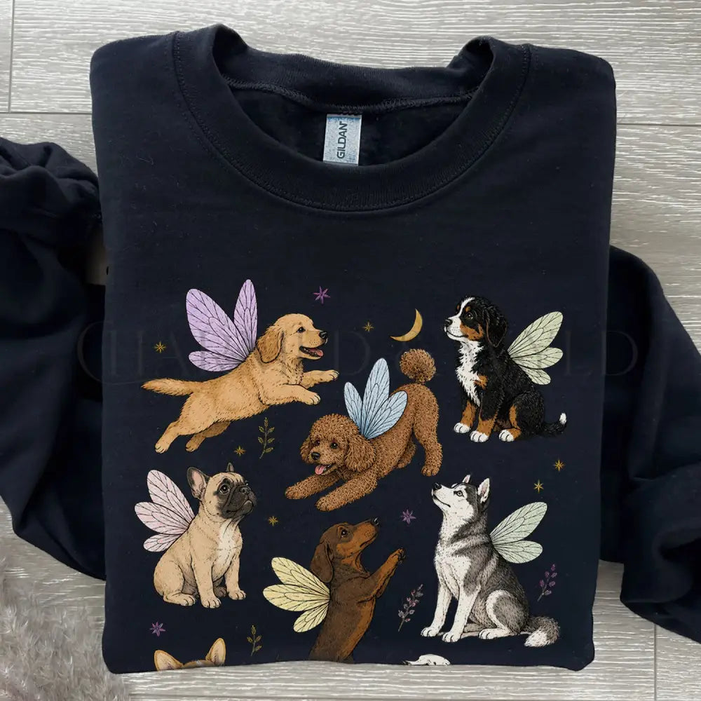 Fairy Dogs Sweatshirt - Sweatshirt