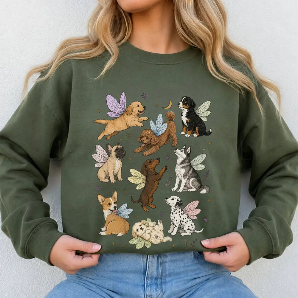 Fairy Dogs Sweatshirt - Sweatshirt
